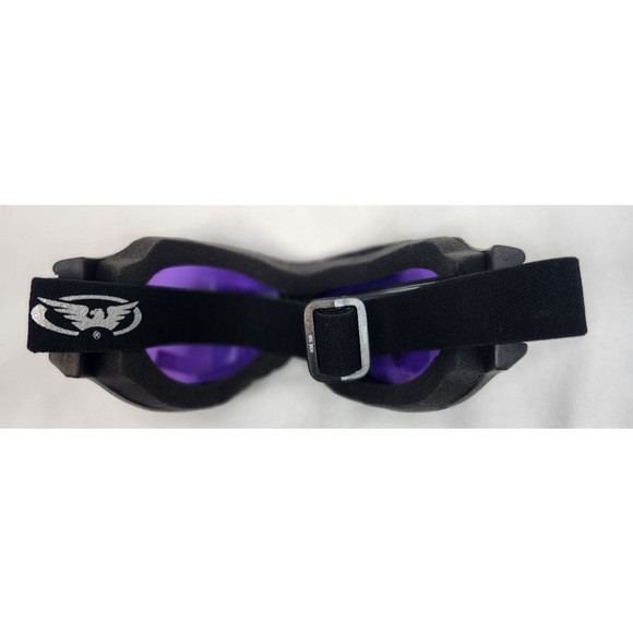 NEW | Motorcycle Googles | Purple and Black | Unisex - Picture 5 of 5
